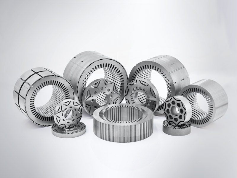 Stator- og rotorkjerner for biler
